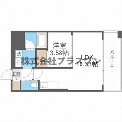 プレジオ弁天町ＥＵＲＯの物件間取画像